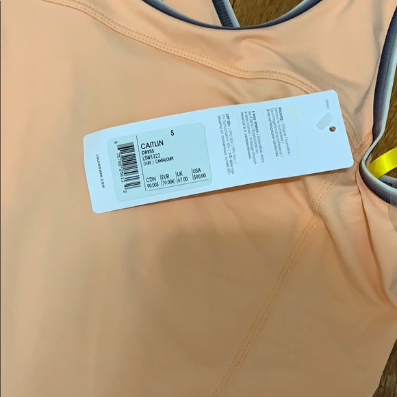 Lole dress in Cantaloupe SZ SM. Never worn. Reposting but no longer has tags. - Picture 4 of 5